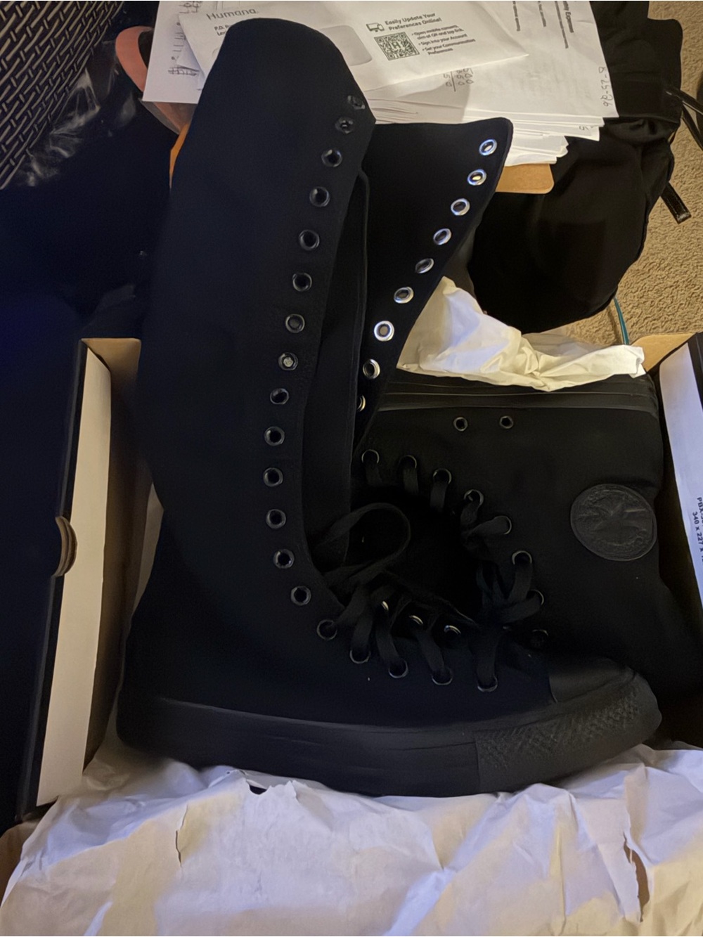 Tall sneaker converse